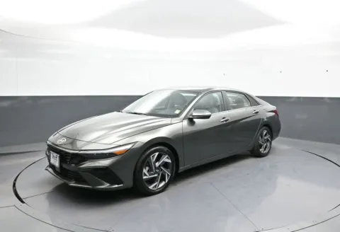 Gray 2024 Hyundai Elantra Hybrid Limited for sale in Brooklyn, NY