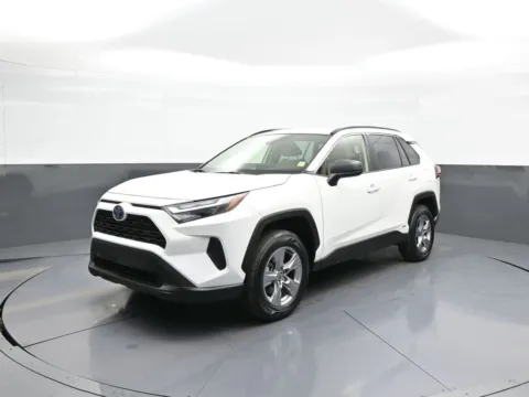 White 2024 Toyota RAV4 Hybrid LE for sale in Brooklyn, NY
