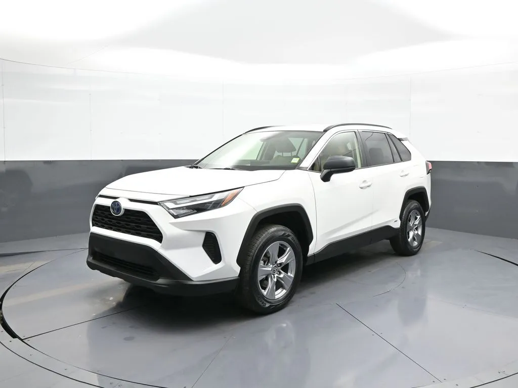 White 2024 Toyota RAV4 Hybrid LE for sale in Brooklyn, NY