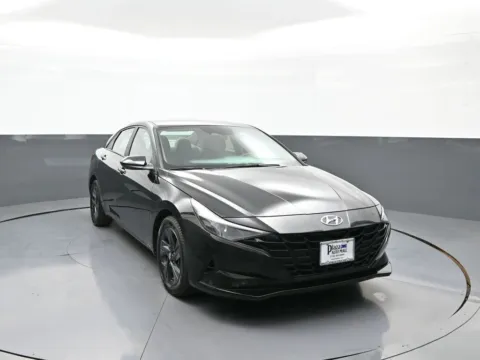 Another view of 2023 Hyundai Elantra Hybrid Blue for sale in Brooklyn, NY at Plaza Kia