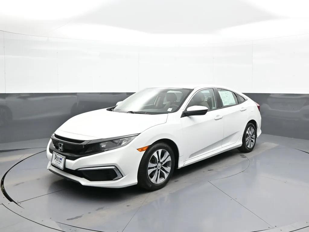 White 2019 Honda Civic LX for sale in Brooklyn, NY