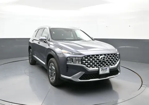 Another view of 2022 Hyundai Santa Fe Hybrid Blue for sale in Brooklyn, NY at Plaza Kia