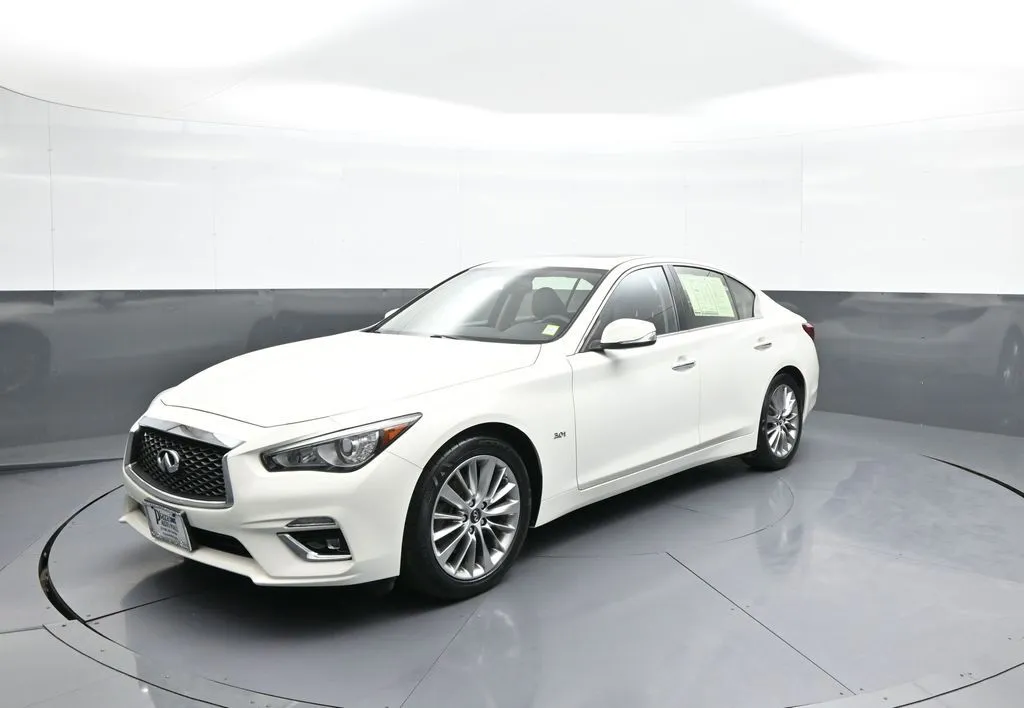 White 2019 INFINITI Q50 3.0t LUXE for sale in Brooklyn, NY
