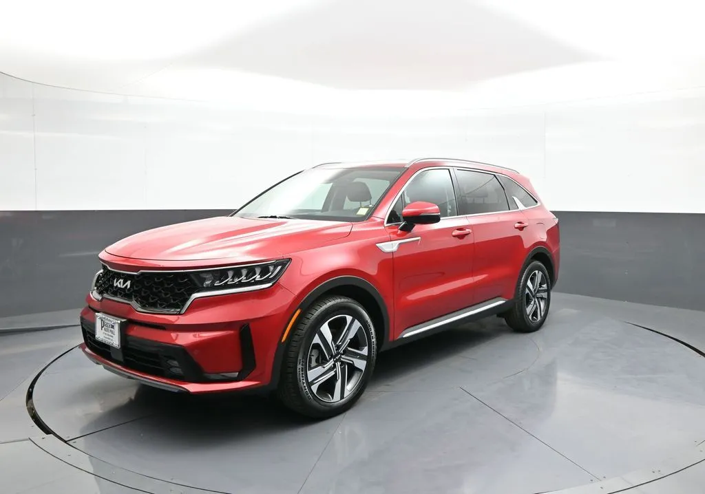 Red 2023 Kia Sorento Hybrid EX for sale in Brooklyn, NY