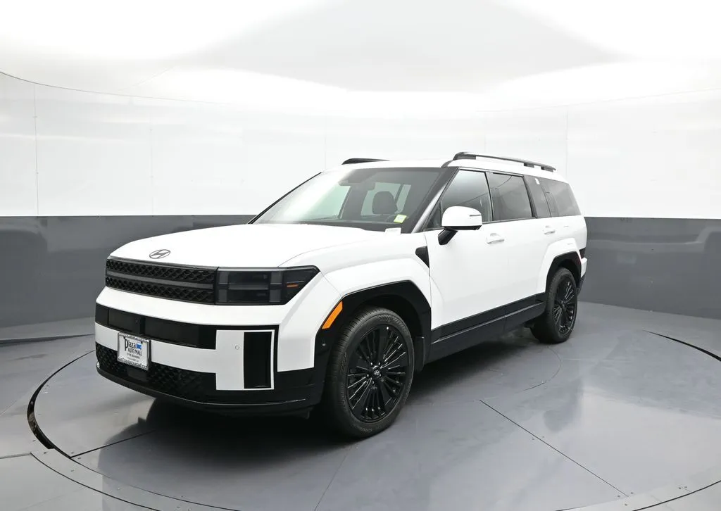 White 2026 Hyundai Santa Fe Hybrid Calligraphy for sale in Brooklyn, NY