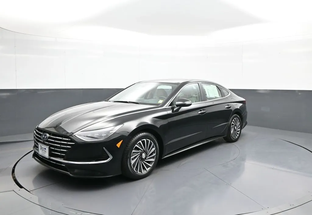 Black 2023 Hyundai Sonata Hybrid Limited for sale in Brooklyn, NY