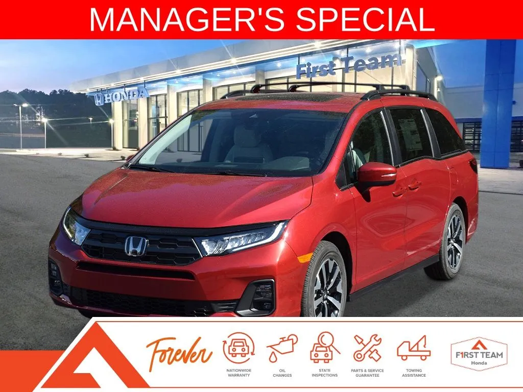 Red 2026 Honda Odyssey EX-L for sale in Chesapeake, VA