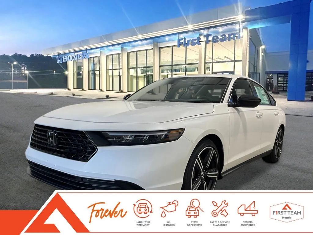 White 2026 Honda Accord Hybrid Sport for sale in Chesapeake, VA