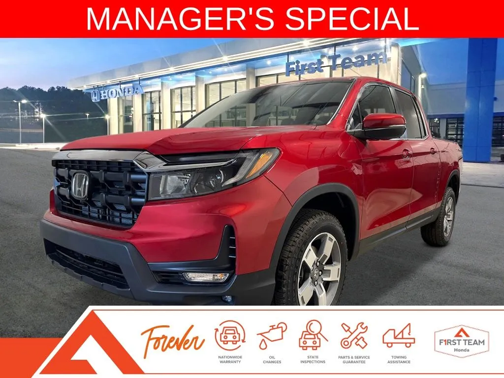 Red 2026 Honda Ridgeline RTL for sale in Chesapeake, VA
