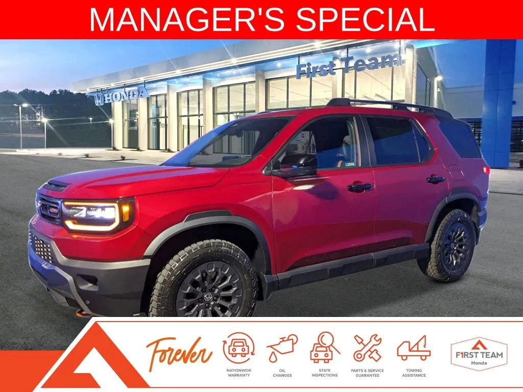 Red 2026 Honda Passport TrailSport for sale in Chesapeake, VA