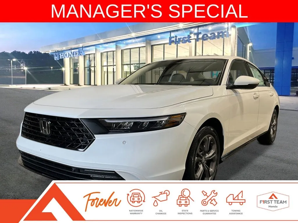 White 2026 Honda Accord Hybrid EX-L for sale in Chesapeake, VA