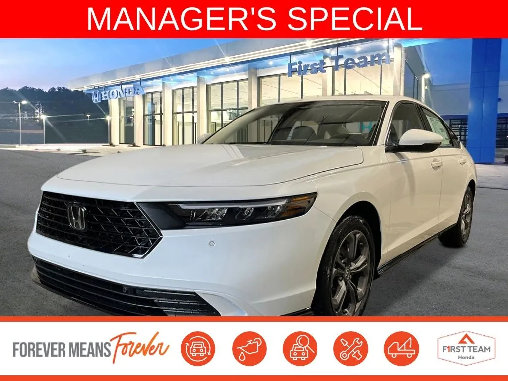 White 2026 Honda Accord Hybrid EX-L for sale in Chesapeake, VA