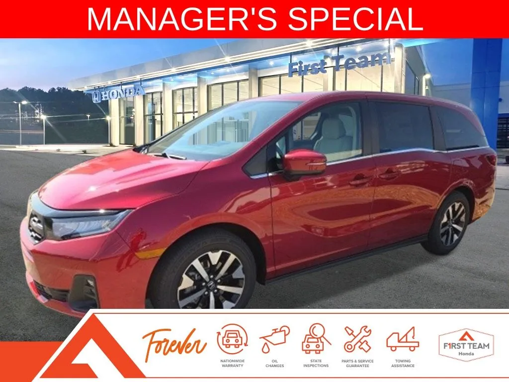Red 2026 Honda Odyssey EX-L for sale in Chesapeake, VA