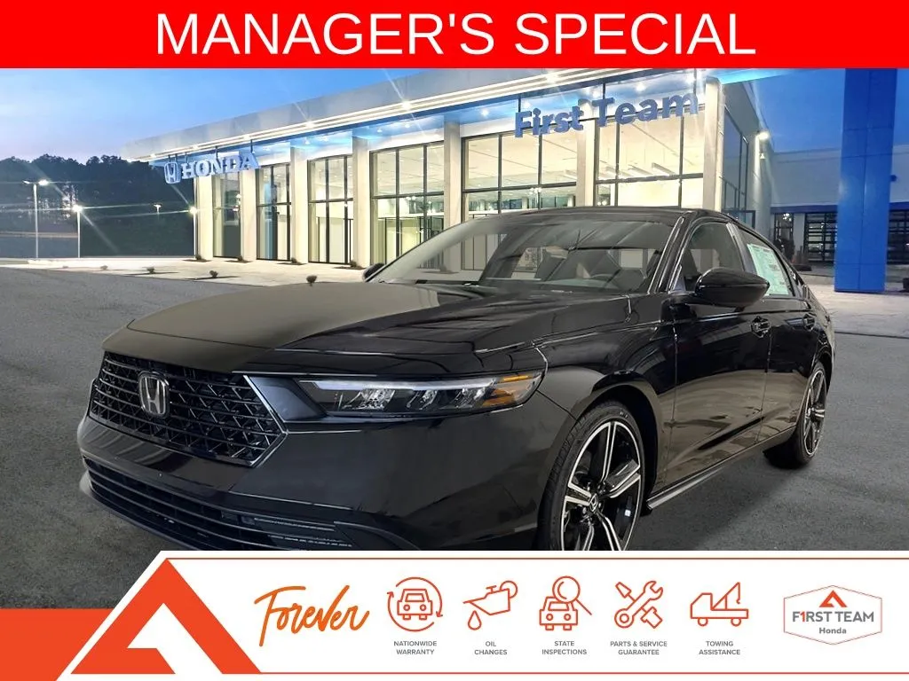 Black 2026 Honda Accord Hybrid Sport for sale in Chesapeake, VA
