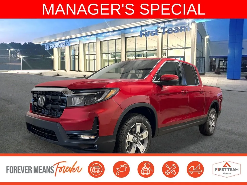 Red 2026 Honda Ridgeline RTL for sale in Chesapeake, VA