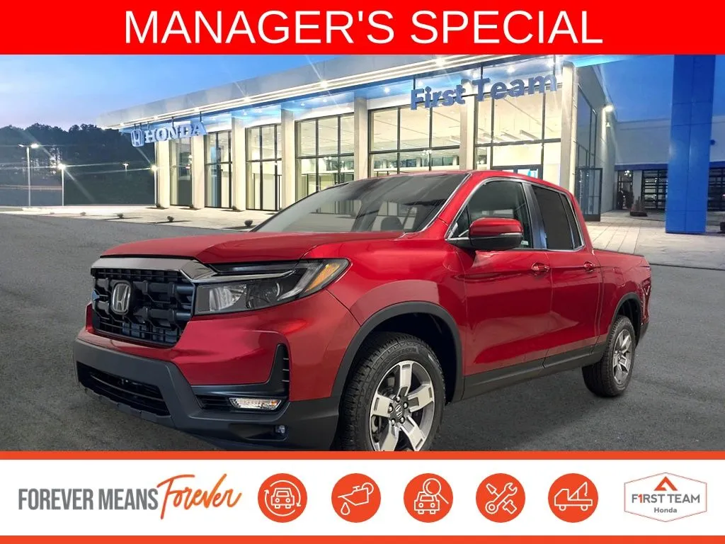 Red 2026 Honda Ridgeline RTL for sale in Chesapeake, VA