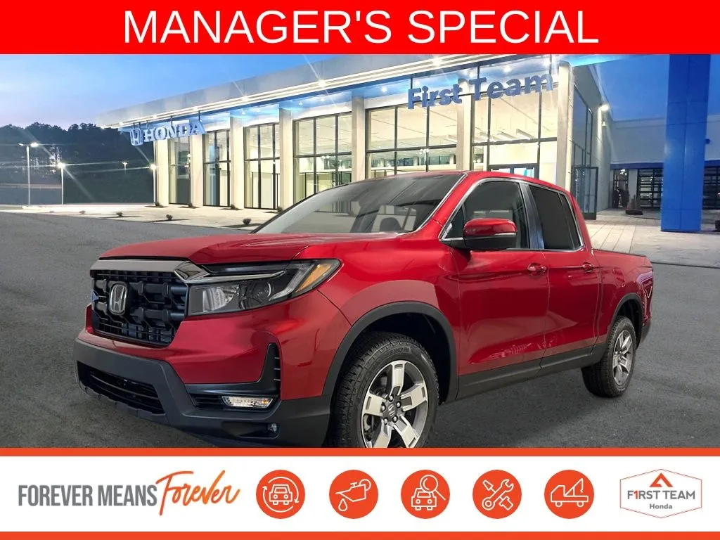 Red 2026 Honda Ridgeline RTL for sale in Chesapeake, VA