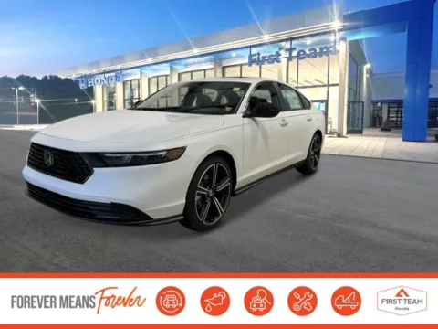 White 2025 Honda Accord Hybrid Sport for sale in Chesapeake, VA