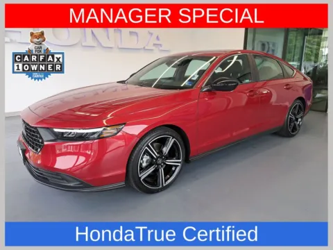Red 2025 Honda Accord Hybrid Sport for sale in Chesapeake, VA
