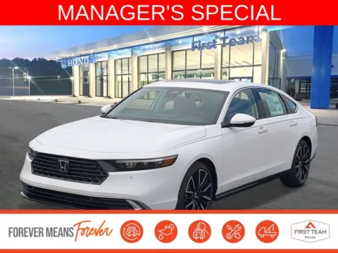 White 2026 Honda Accord Hybrid Touring for sale in Chesapeake, VA