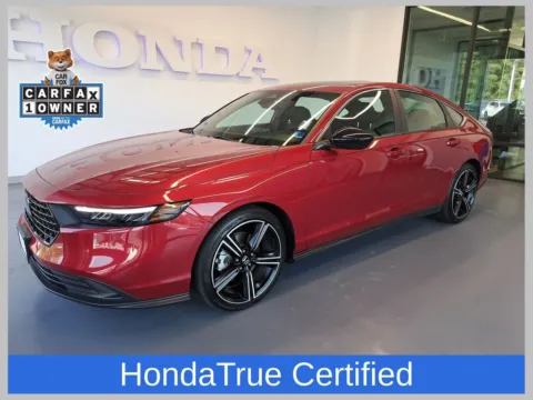 Red 2025 Honda Accord Hybrid Sport for sale in Chesapeake, VA