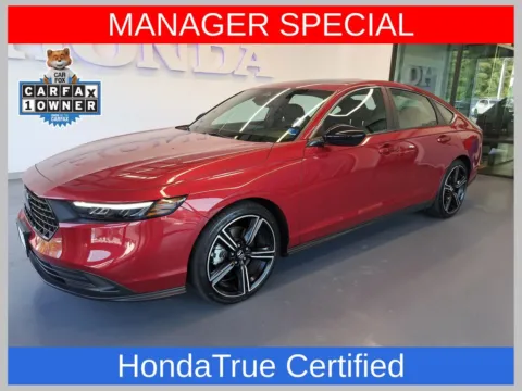 Red 2025 Honda Accord Hybrid Sport for sale in Chesapeake, VA