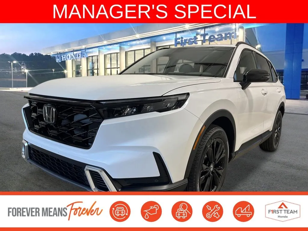 White 2026 Honda CR-V Hybrid Sport Touring for sale in Chesapeake, VA