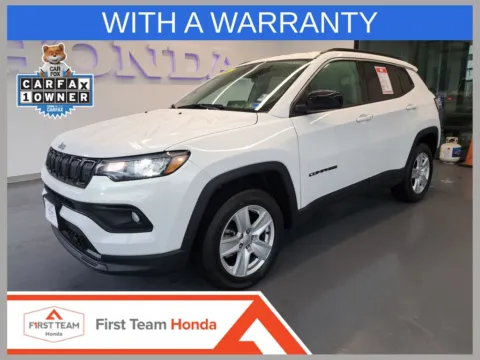 White 2022 Jeep Compass Latitude for sale in Chesapeake, VA