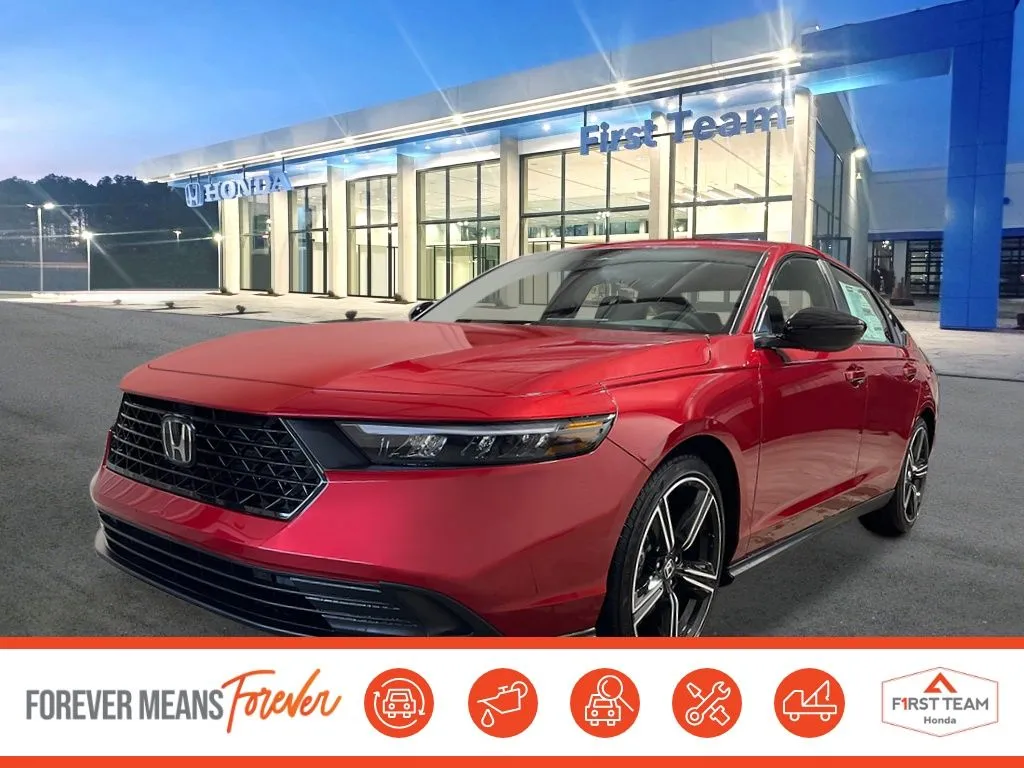 Red 2026 Honda Accord Hybrid Sport for sale in Chesapeake, VA