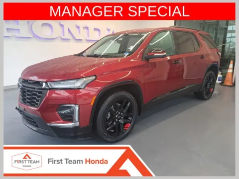 Red 2022 Chevrolet Traverse Premier for sale in Chesapeake, VA