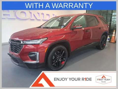 Red 2022 Chevrolet Traverse Premier for sale in Chesapeake, VA