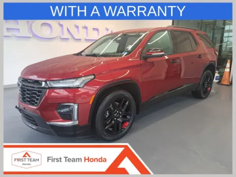 Red 2022 Chevrolet Traverse Premier for sale in Chesapeake, VA