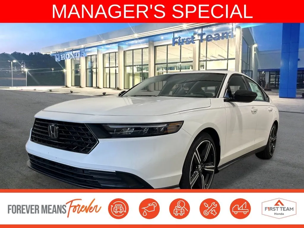 White 2026 Honda Accord Hybrid Sport for sale in Chesapeake, VA
