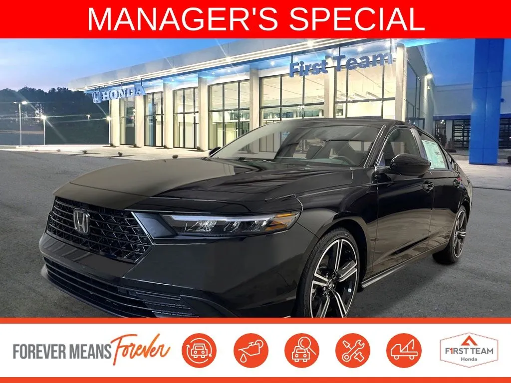 Black 2026 Honda Accord Hybrid Sport for sale in Chesapeake, VA