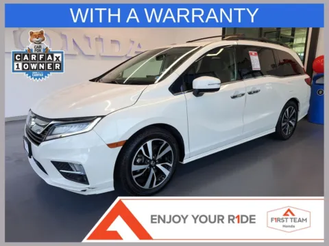 White 2018 Honda Odyssey Elite for sale in Chesapeake, VA