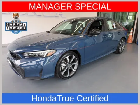 Blue 2025 Honda Civic Hybrid Sport Touring for sale in Chesapeake, VA