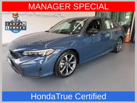 Blue 2025 Honda Civic Hybrid Sport Touring for sale in Chesapeake, VA