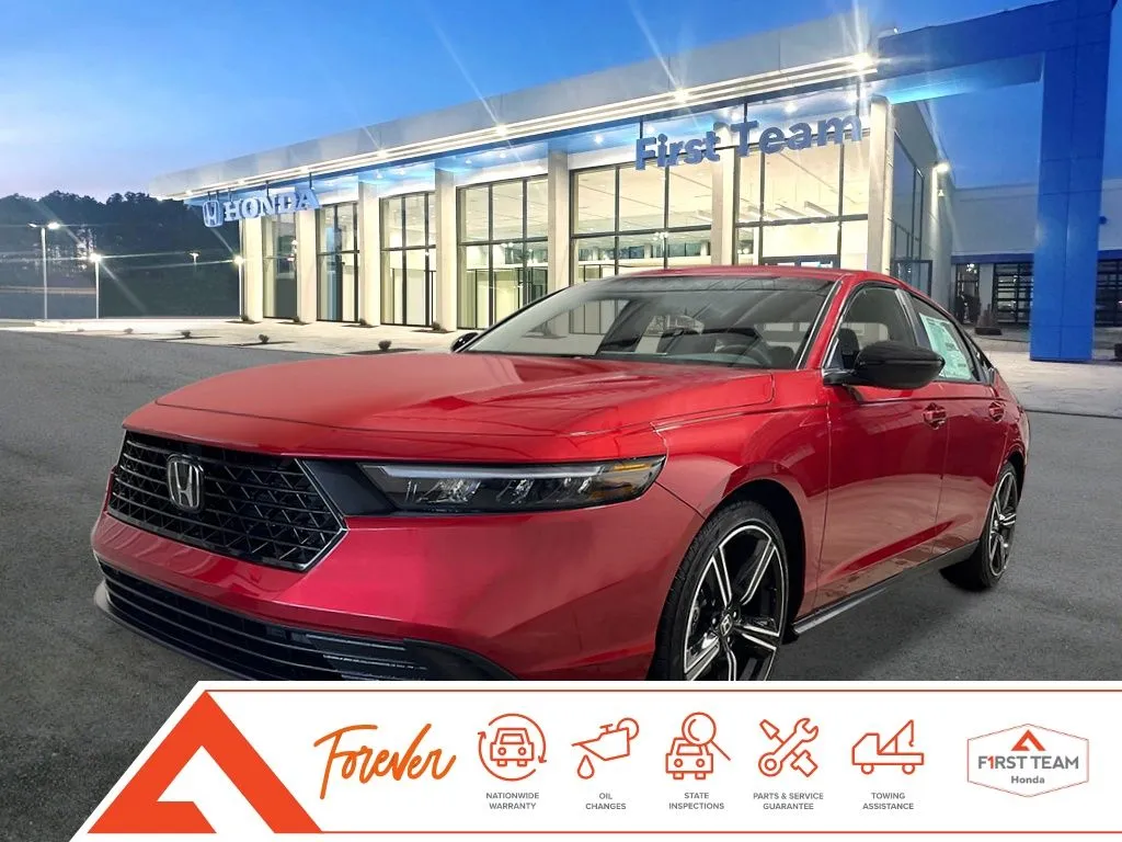 Red 2026 Honda Accord Hybrid Sport for sale in Chesapeake, VA