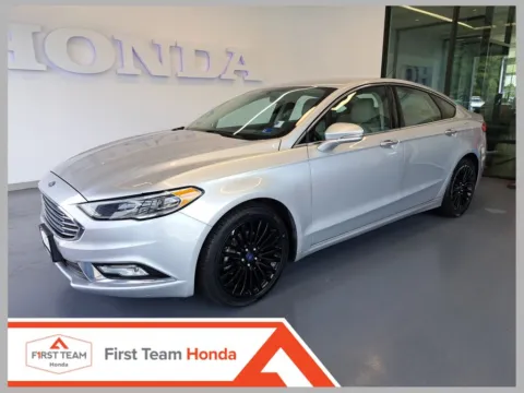 Silver 2017 Ford Fusion Titanium for sale in Chesapeake, VA