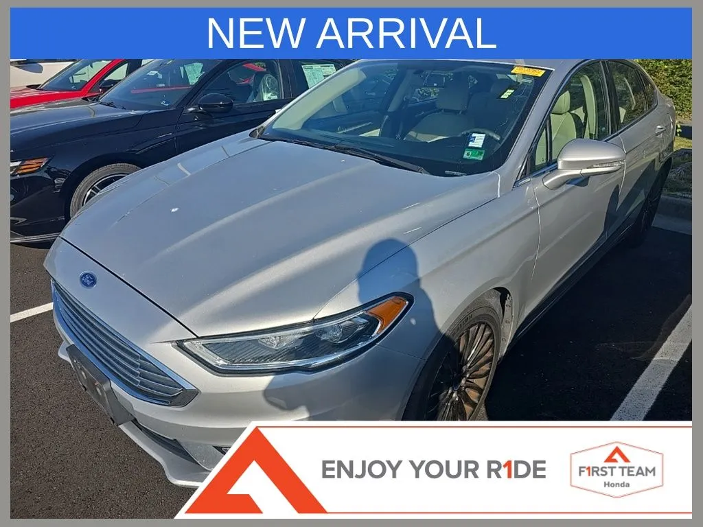 Silver 2017 Ford Fusion Titanium for sale in Chesapeake, VA