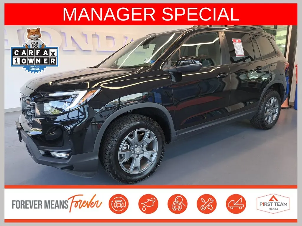 Black 2025 Honda Passport TrailSport for sale in Chesapeake, VA