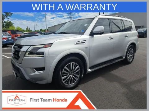 Silver 2021 Nissan Armada SL for sale in Chesapeake, VA