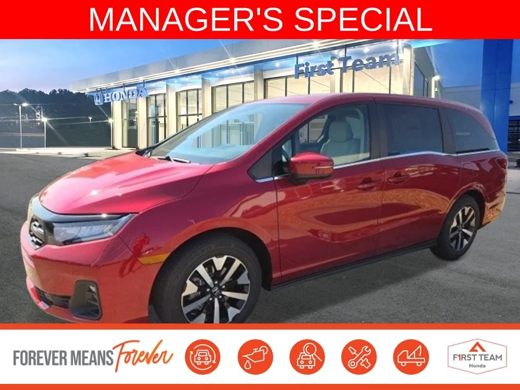 Red 2026 Honda Odyssey EX-L for sale in Chesapeake, VA