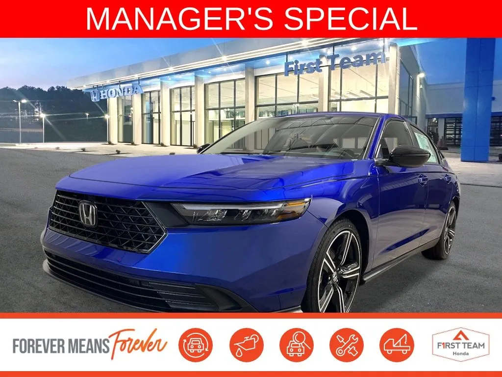 Blue 2026 Honda Accord Hybrid Sport for sale in Chesapeake, VA