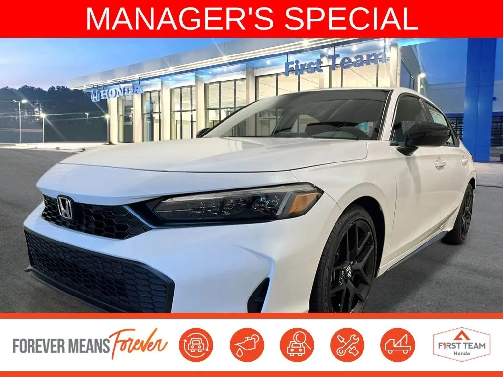 White 2026 Honda Civic Sport for sale in Chesapeake, VA