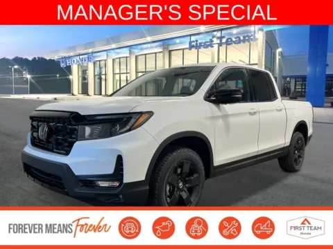 White 2026 Honda Ridgeline Black Edition for sale in Chesapeake, VA