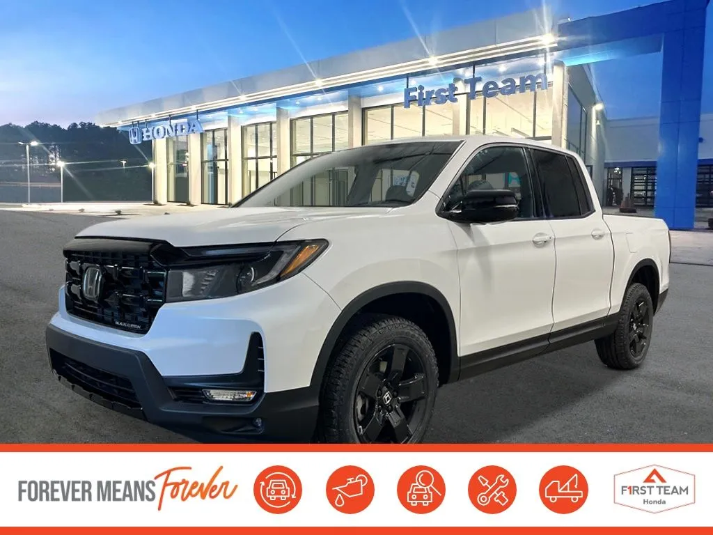 White 2026 Honda Ridgeline Black Edition for sale in Chesapeake, VA