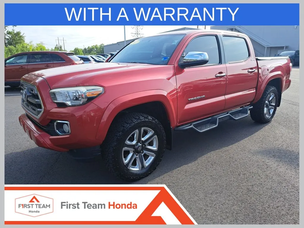 Red 2017 Toyota Tacoma Limited for sale in Chesapeake, VA