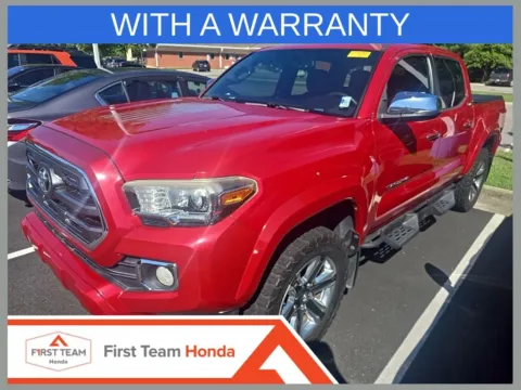 Red 2017 Toyota Tacoma Limited for sale in Chesapeake, VA