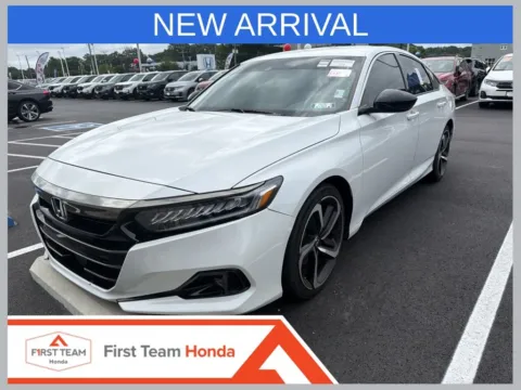 White 2022 Honda Accord Sport for sale in Chesapeake, VA